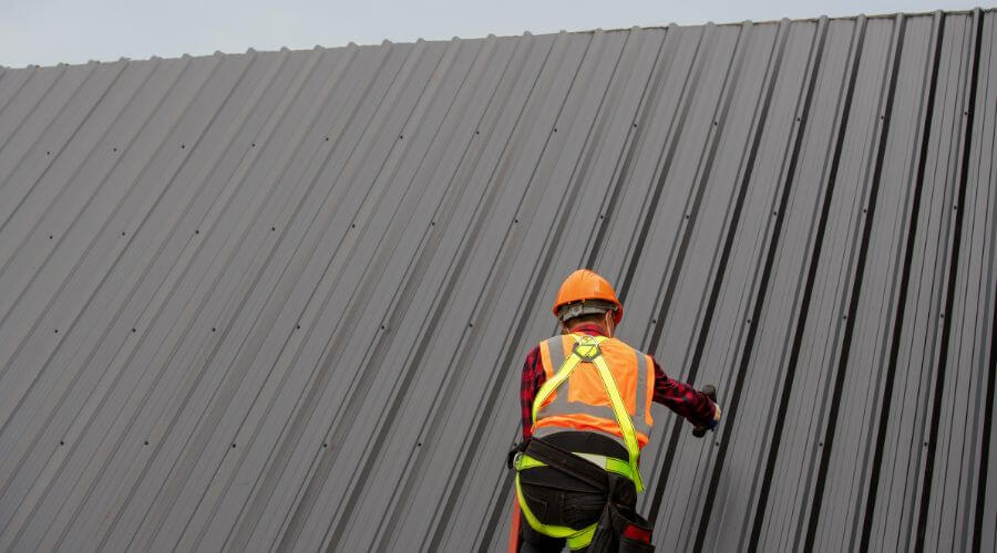 Professional metal roof installation in Sharon, TN